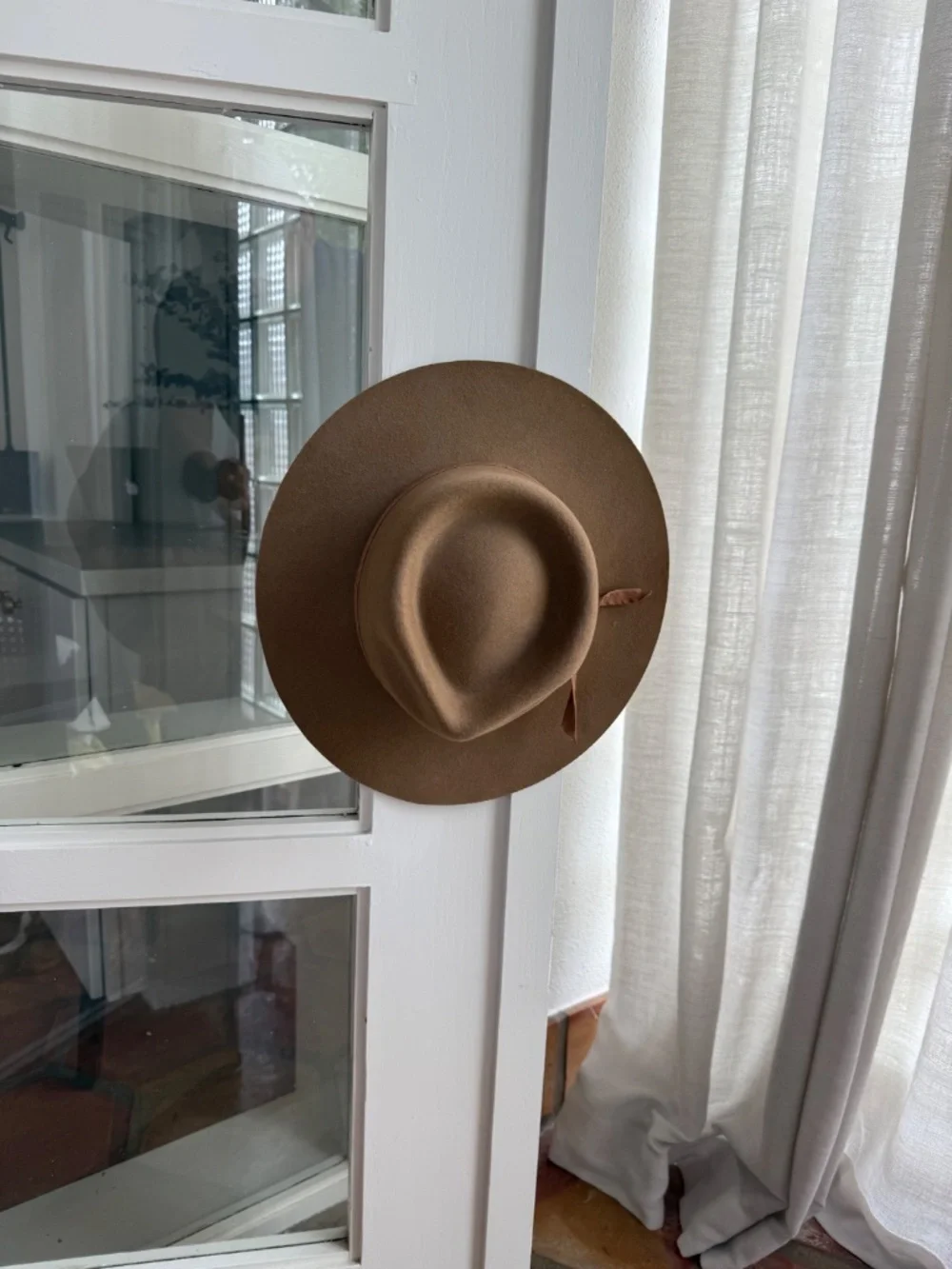 Lack of Color tan hat